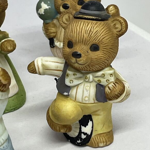 HOMCO Bears Ceramic Fireman Poodle Skirt Clown Teacher Doctor Chef ETC Lot of 15 - Picture 12 of 15